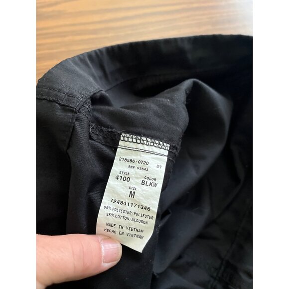 Cherokee workwear black scrub set top size Large, pants size Medium - Picture 9 of 10